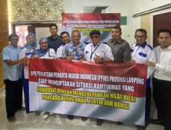 Polda Lampung Silahturahmi PPWI, Perkuat Sinergi Informasi Publik