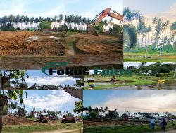 Proyek Penimbunan Lapangan Desa Mabonta Kecamatan Burau Diduga Terjadi Penyimpangan Anggaran