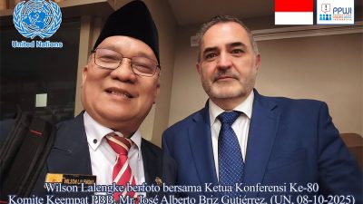 Ketua Konferensi Ke-80 Komite Keempat PBB Berikan Komentar atas Pidato Wilson Lalengke