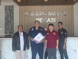 ADUAN DUGAAN TINDAK PIDANA 2 (DUA) BULAN BELUM ADA RESPON DARI POLRES METRO BEKASI, FERADI WPI – SUBUR JAYA LAWFIRM MENDATANGI POLRES METRO BEKASI BARU DIRESPON