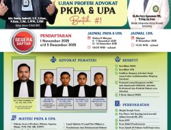 PKPA BATCH #1 Tuntas, UNKAHA Bekerjasama dgn Organisasi Advokat FERADI WPI