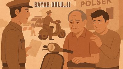 Pengalaman Buruk dengan Polisi Indonesia: Motor Tua dan Luka yang Tak Pernah Hilang