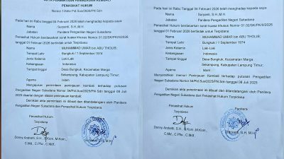 Istri M. Umar Bin Abu Tholib puas hasil Kasasi Hukuman Suami dikurangi hampir 5 tahun. Berharap PK membuahkan hasil manis pula