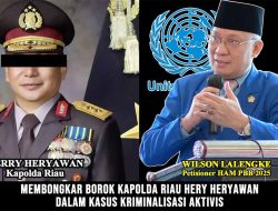 P-21 Bukan Tameng Keadilan: Membongkar Borok Kapolda Riau Herry Heryawan dalam Kasus Kriminalisasi Aktivis