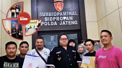 Adv. Donny Andretti Dampingi Nurohim Laporkan Perkara Innova ke Bid Propam Polda Jateng