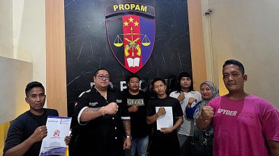 TIM FIRMA HUKUM SUBUR JAYA DAN REKAN – FERADI WPI DAMPINGI KORBAN LAPORAN DUGAAN KETIDAKPROFESIONALAN PENANGANAN PERKARA DI POLSEK BANDONGAN KE BIDPROPAM POLDA JATENG