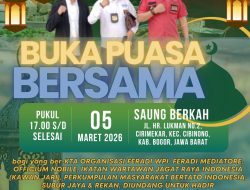 DPD FERADI WPI JAWA BARAT MENGADAKAN BUKA PUASA BERSAMA KAMIS 5 MARET 2026