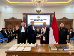 FERADI WPI akan melaksanakan Penyumpahan Advokat di Pengadilan Tinggi Semarang sesuai amanat UU No.18 thn 2003 tentang Advokat