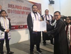Bayu Saputra SH beserta beberapa advokat baru FERADI WPI resmi diangkat di Jawa Tengah