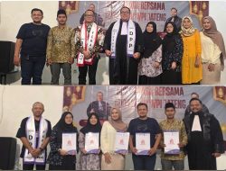 Serah Terima Sertifikat PKPA UPA kepada Para Dosen UNKAHA oleh FERADI WPI
