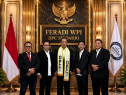 Adv. Yulianto Kiswocahyono, S.E., S.H., BKP., C.FTAX. Dilantik Sebagai Ketua DPC FERADI WPI Sidoarjo