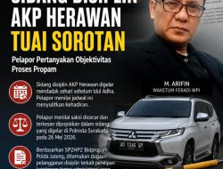 SP2HP2 Bidpropam Polda Jateng Sebut Dugaan Pelanggaran Disiplin AKP Herawan, M. Arifin Kritik Sidang Disiplin diduga Sudutkan Korban