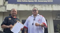 Adv. Donny Andretti (FERADI WPI-SUBUR JAYA LAWFIRM) Dampingi Eko Affandy Adukan Oknum terduga penipuan online di DitResSiber Polda Jateng
