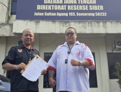 Adv. Donny Andretti (FERADI WPI-SUBUR JAYA LAWFIRM) Dampingi Eko Affandy Adukan Oknum terduga penipuan online di DitResSiber Polda Jateng