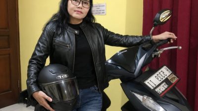Adv. Donny Andretti, Sosok Ketum yang baik hati, Tegas & Berhati Lembut, Motor Saya berhasil ‘kembali’ ditolong Beliau, Ujar Tyas Susanti