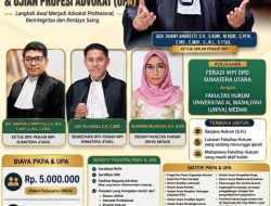 FERADI WPI Buka Pendaftaran PKPA dan UPA online se Indonesia, Gandeng Fakultas Hukum UNIVA Medan melalui DPD FERADI WPI SUMUT