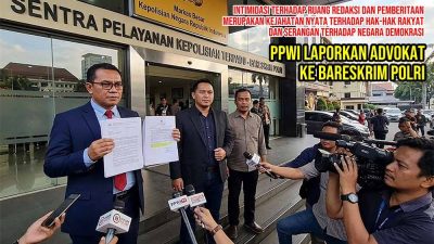 Buntut Intimidasi Ruang Redaksi, Wilson Lalengke Seret Kuasa Hukum Martin Tampubolon ke Mabes Polri