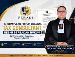 FERADI TAX CONSULTANT Perkumpulan Forum Era Adil Tax Consultant Resmi Berbadan Hukum Kemenkumham RI