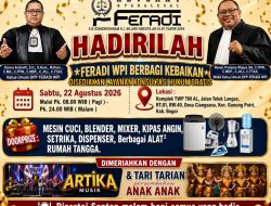 Konsultasi Hukum Gratis dan Sediakan Ratusan HadiahFERADI WPI Gelar Pesta Rakyat