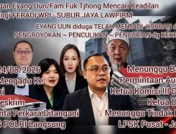 Penanganan Perkara Uun/Fam Fuk Tjhong di Polda Banten diduga Janggal, Uun akan Mengadu ke Kapolri & Kabareskrim