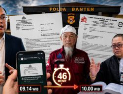Undangan Gelar Perkara Diterima 46 Menit Sebelum Agenda, Revan Kuasa Hukum Uun Minta Penjadwalan Ulang, Penyidik Polda Banten Perlu Belajar Kepatutan Bersurat