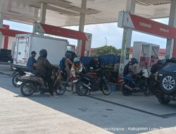 BESOK, Ganjil-Genap BBM Mulai Berlaku di SPBU Pancakarsa Mangkutana, Warga Berharap Antrean Berkurang