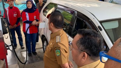Bersama Bupati, Disdagkop-UKMP Awasi Ketat Penyaluran BBM di SPBU Ussu-Malili