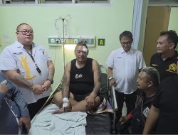 Anggota FERADI WPI M. Sholeh Abdullah Ali diduga menjadi Korban Pengroyokan ditolong Panji Pimred Patroli86 Kadiv DPP Feradi Wpi