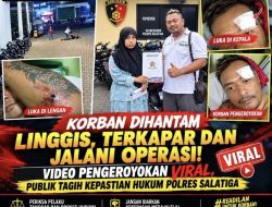 Publik Sorot Lambatnya Respon & Belum ditahannya Pelaku oleh Polres Salatiga, Menanggapi Viralnya Video Pengroyokan dengan Linggis di Salatiga