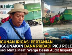 ‎Bangunan Irigasi pertanian menggunakan Dana pribadi Picu Polemik — Supriadi Minta Maaf, Warga Desak Audit  Inspektorat‎