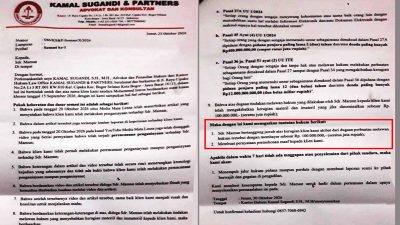 Somasi Rp100 Juta Salah Sasaran: Wilson Lalengke Desak Polisi Usut Dugaan Pemerasan oleh Advokat Kamal Sugandi